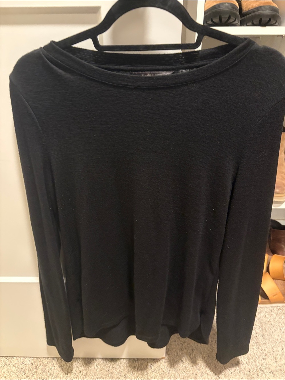 Banana republic long sleeve size small